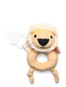 Ring Rattle Grey Mel Elephant Toys Baby Toys Rattles Multi/patterned G...