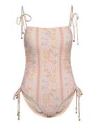 Maggy Swimsuit Badedragt Badetøj Multi/patterned Malina