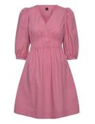 C_Dezzan Kort Kjole Pink BOSS