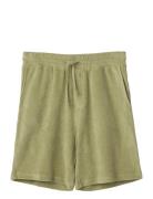 Organic Cotton Terry Shorts Bottoms Shorts Casual Green Lexington Clot...