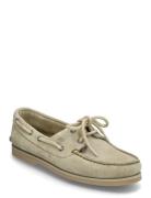 Boat Shoe Loafers Flade Sko Beige Timberland