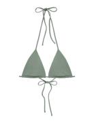 The Iris Top Swimwear Bikinis Bikini Tops Triangle Bikinitops Green AY...