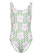 Party Waves Piece 2 Badedragt Badetøj Multi/patterned Roxy