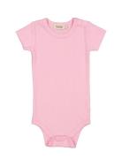 Plain Body Ss Bodies Short-sleeved Pink MarMar Copenhagen