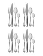 Bestiksæt, Hdbrush, Sølv Finish Home Tableware Cutlery Cutlery Set Sil...
