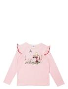 Lilla Ida Tröja Tops T-shirts Long-sleeved T-Skjorte Pink Martinex