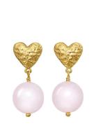 Maria Earrings Ørestickere Smykker Gold Maanesten