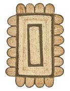 Rug, Hddenta, Green;Nature Home Textiles Rugs & Carpets Door Mats Beig...