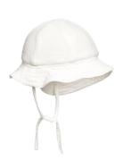 Sunhat Woven Solid Accessories Headwear Hats Baby Hats White Lindex