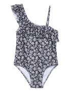 Floral Print Swimsuit Badedragt Badetøj Multi/patterned Mango