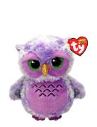 Owlivia - Purple Owl Reg Toys Soft Toys Stuffed Animals Multi/patterne...