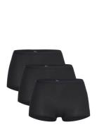 Brief 3 Pack Carin Boxer High Hipsters Undertøj Black Lindex