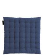 Pepper Seat Cushion Home Textiles Seat Pads Navy LINUM