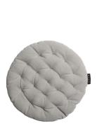 Pepper Seat Cushion Home Textiles Seat Pads Grey LINUM