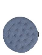 Pepper Seat Cushion Home Textiles Seat Pads Blue LINUM