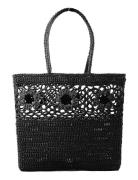 Daffodil Crochet Basket Black Bags Totes Black Ceannis