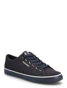 Baseline Canvas Low-top Sneakers Navy Fred Perry