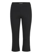 Capri Pant Bottoms Trousers Capri Trousers Black Residus