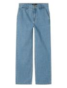 Nlmtoizza Dnm Loose Pant Noos Bottoms Jeans Loose Jeans Blue LMTD