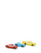 3 Retro Cars Toys Toy Cars & Vehicles Toy Cars Multi/patterned Tender ...