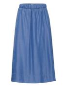 Bykosmo Skirt - Skirts Knee-length & Midi Skirts Blue B.young