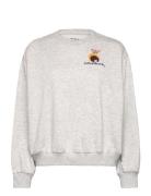 Sydneyll Sweatshirt Ls Tops Sweatshirts & Hoodies Sweatshirts Grey Lol...
