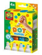 Dot Markers - 4 Colours Xxl Toys Creativity Drawing & Crafts Drawing C...