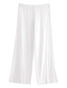 Trousers Pointelle Pyjamasbukser Hyggebukser White Lindex
