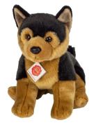 Sitting Shepherd Dog Puppy 30 Cm Toys Soft Toys Stuffed Animals Brown ...