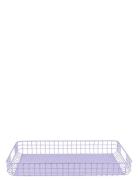 Lift Tray Home Tableware Dining & Table Accessories Trays Purple Mette...