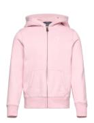 Cotton-Blend-Fleece Full-Zip Hoodie Tops Sweatshirts & Hoodies Hoodies...
