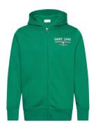 Graphic Full Zip Hoodie Tops Sweatshirts & Hoodies Hoodies Multi/patte...