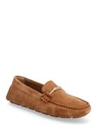 Roxanne_Driver_Sdhb Shoes Flat Loafers Brown BOSS