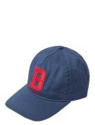 Cap Roundpeak B Accessories Headwear Caps Navy Lindex