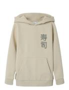 Nkmkian Swe Wh Bru Ps Noos Tops Sweatshirts & Hoodies Hoodies Beige Na...