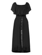Cmmolly-Dress Knælang Kjole Black Copenhagen Muse