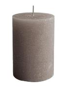 Rustic Pillar Candles Home Decoration Candles Block Candles Grey Kunst...