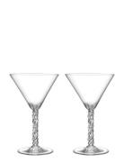 Carat Martini Glas 25Cl 2-Pack Home Tableware Glass Cocktail Glass Nud...