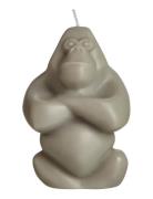 Gabba Gabba 115Mm Home Decoration Candles Block Candles Grey Kosta Bod...