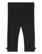 Capri Leggings With Bow Bottoms Leggings Black Lindex