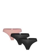 Brief Thong Reg 360 Stretch 3 G-streng Undertøj Black Lindex