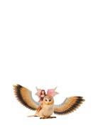 Schleich Fairy In Flight On Glam Owl V2 Toys Playsets & Action Figures...