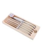 Knife Set 6 Pcs Laguiole Home Tableware Cutlery Knives Jean Dubost