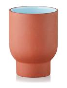 Cup, Tall, Clay Terracotta Home Tableware Cups & Mugs Coffee Cups Red ...