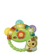 Vtech Shaking Sounds Tambourine Dk & No Toys Baby Toys Rattles Multi/p...