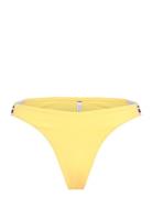 High Leg Cheeky Swimwear Bikinis Bikini Bottoms High Waist Bikinis Yel...