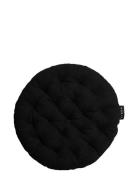 Pepper Seat Cushion Home Textiles Seat Pads Black LINUM