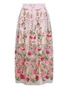 Fuschia Skirt Skirts Knee-length & Midi Skirts Pink A-View