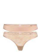 2-Pack Angie String G-streng Undertøj Pink Hunkemöller