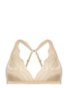 Stella Bralette Lingerie Bras & Tops Soft Bras Bralette Cream Hunkemöl...